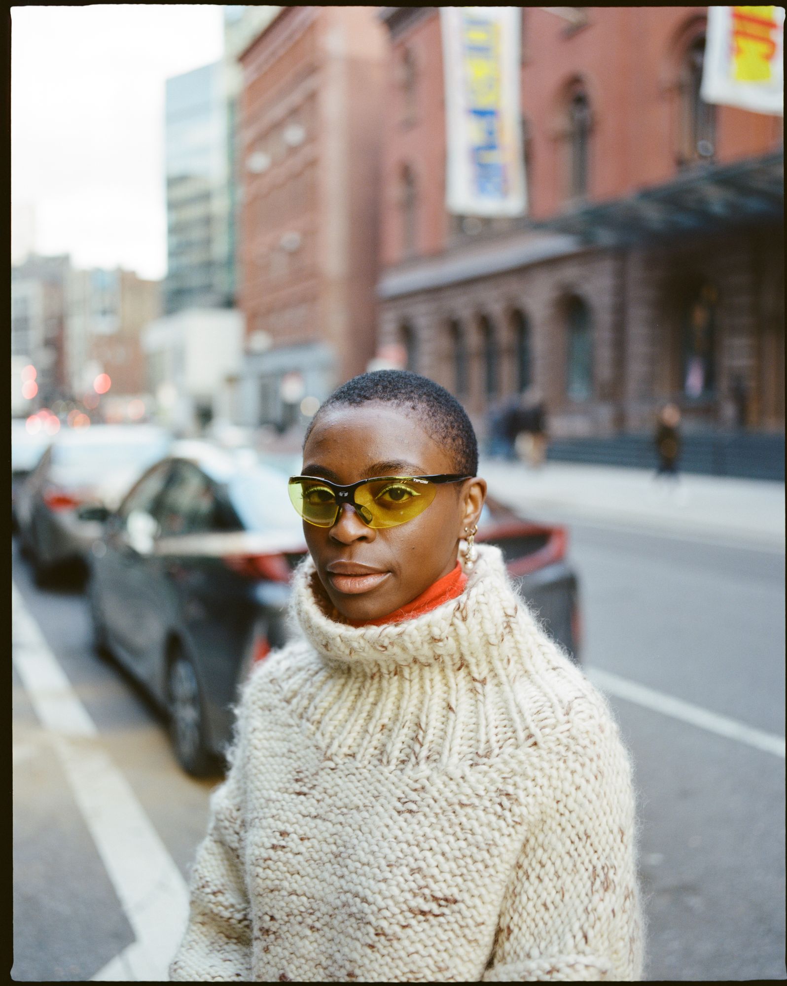 Street style portrait